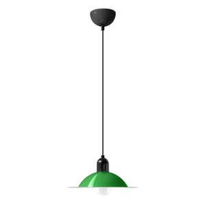 Lámpara Colgante Stilnovo Lampiatta Pequeño Blanco/ Verde
