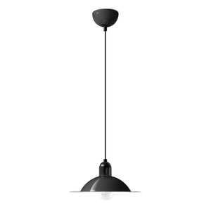 Lámpara Colgante Pequeño Stilnovo Lampiatta Blanco/ Negro