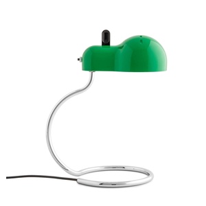 Stilnovo Minitopo Lámpara de Mesa Blanco/ Verde