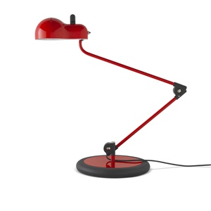Stilnovo Topo Lumetto Lámpara de Mesa Rojo