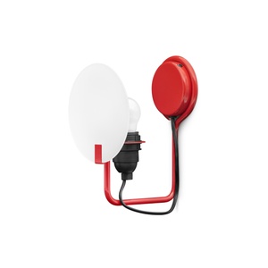 Stilnovo Bugia Lámpara de Pared 1 Rojo