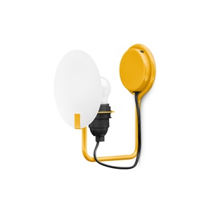 Stilnovo Bugia Lámpara de Pared 1 Amarillo