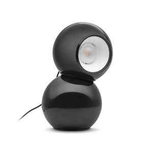 Stilnovo Gravitino Lámpara de Mesa Negro Brillo