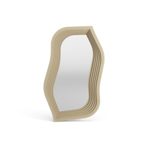 Espejo de Pared Sueco Ø49 Roble