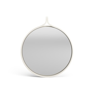 Espejo Sueco Comma Ø40 Blanco Suave