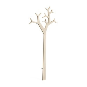 Perchero de Árbol Sueco H194 Roble Pigmentado Blanco