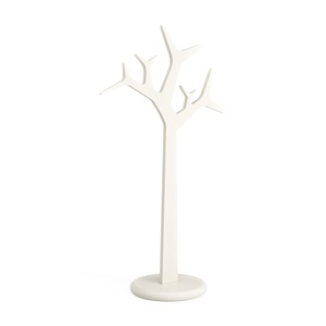 Perchero de Madera Sueca H134 Blanco Suave