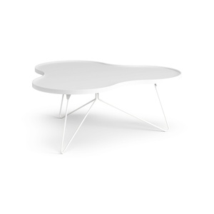 Mesa de Centro Swedese Flower Mono 114x107 Blanco