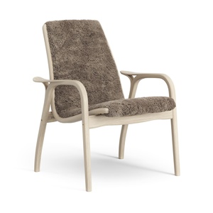 Sillón Laminado Sueco Lacado Roble/sahara/piel de Oveja
