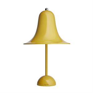 Verner Panton Pantop Lámpara de Mesa Amarillo Ø23 cm