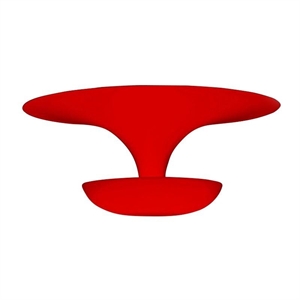 Vibia Mini Funnel Lámpara de Pared/Techo Rojo Metálico