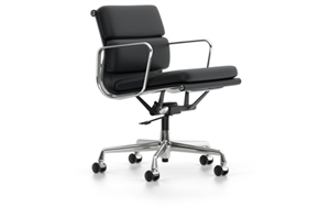 Silla de Oficina Vitra Soft Pad EA 217 con Mecanismo Giratorio, Reposabrazos E Inclinación