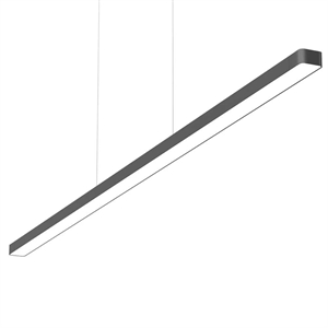 Flos Super Line Down Lámpara Colgante Negro