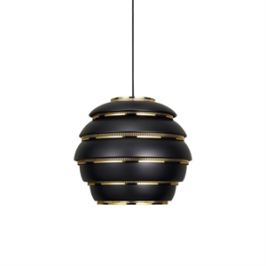Lámpara Colgante artek Beehive A331 Negro/ Latón