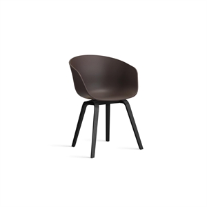 Silla de Comedor HAY AAC22 Negro/pasa
