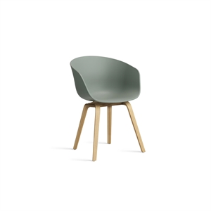 Silla de Comedor HAY AAC22 Roble/Verde Otoño
