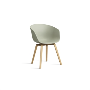 Silla de Comedor HAY AAC22 Roble/Verde Pastel