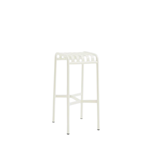 Taburete de Bar HAY Palissade Crema Blanco