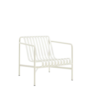 Sillón Bajo HAY Palissade Blanco Crema