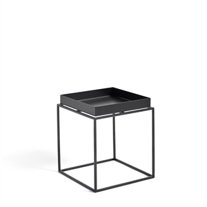 HAY Mesa Auxiliar Tray Pequeño Negro