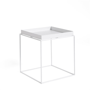 HAY Mesa Auxiliar Tray Mediana Blanco