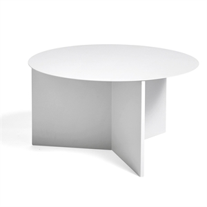 HAY Mesa de Centro Slit Redonda Ø65 Blanco