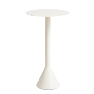 Mesa Cónica HAY Palissade Ø65xH105 Blanco Crema