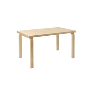 Mesa Infantil Rectangular artek Aalto 80B de Abedul