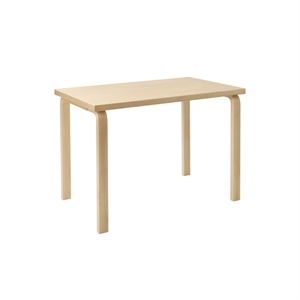 Mesa infantil rectangular de Abedul artek Aalto 80B