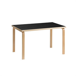 Mesa de Comedor artek 81B 75x120 Negro