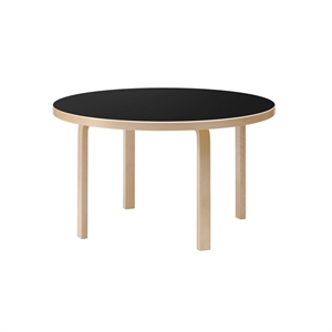 Mesa de Comedor artek Aalto 91 de Abedul Laminado Negro