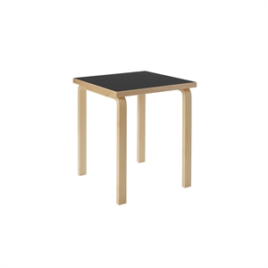 Mesa Infantil Cuadrada Artek Aalto 80C Negro