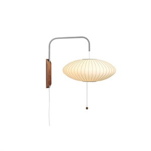 Lámpara de Pared HAY Nelson Saucer Pequeño en Blanco Roto con Cable
