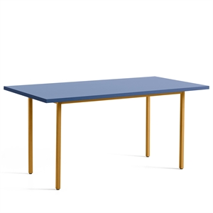 HAY Mesa de Comedor Bicolor L.160 Ocre/Azul