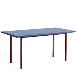 HAY Mesa de Comedor Bicolor L160 Granate Rojo/azul