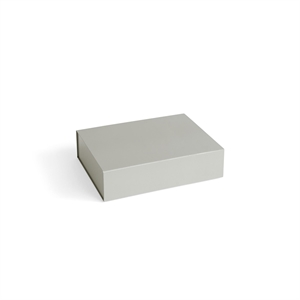 Caja de almacenamiento HAY Colour S Gris