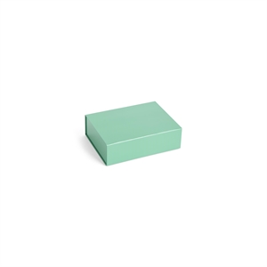 Caja de Almacenamiento HAY Colour XS Verde Esmeralda