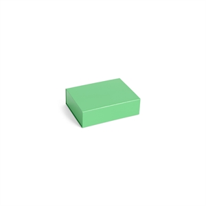 Caja de almacenamiento HAY Colour XS Verde vibrante