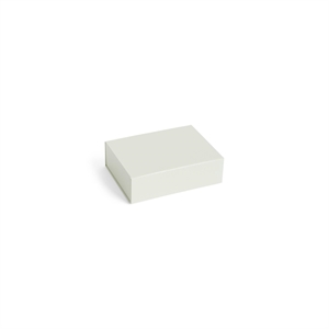 Caja de almacenamiento de color HAY XS blanco tiza