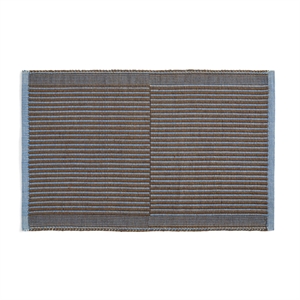 HAY Tapis Mat 60x95 Castaño/ Azul