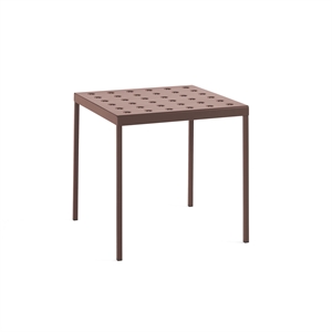 HAY Mesa de Balcón L75 x H74 Hierro Rojo