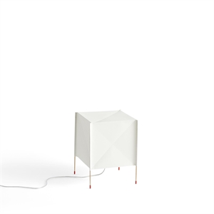 HAY Paper Cube Lámpara de Mesa Blanco