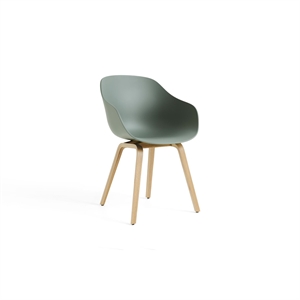 Silla de Comedor HAY AAC222 Roble/Verde Otoño