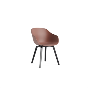 Silla de Comedor HAY AAC222 Negro/ladrillo Suave