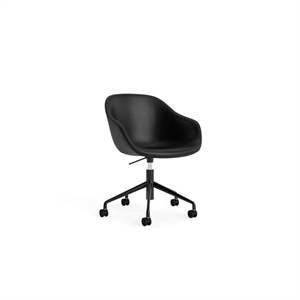 Silla Giratoria con Ruedas HAY AAC253 Negro/Sierra SI1001