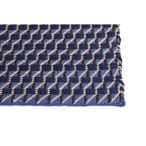 Alfombra HAY Channel 50x80 Azul/ Blanco