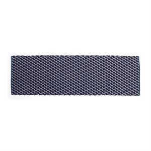 Alfombra HAY Channel 60x200 Azul/ Blanco