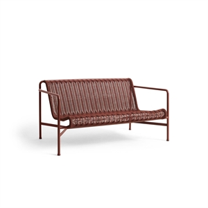 HAY Palisade Cord Lounge Hierro Rojo