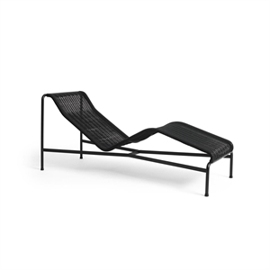 Chaise Longue Palisade de Cuerda HAY Antracita