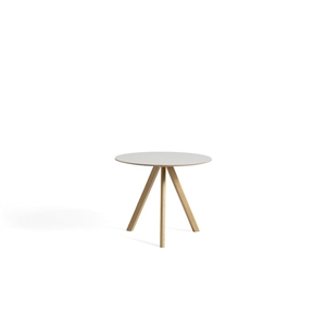 Mesa de Comedor HAY CPH20 Ø90 Roble/ Marfil